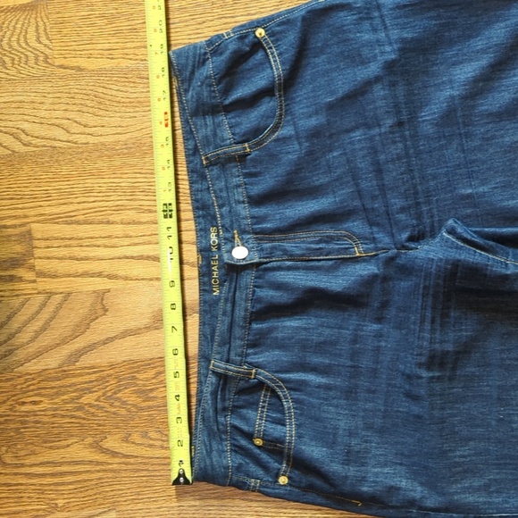 Michael Kors Dark Wash Denim Lightweight Jeans Size 14 - Picture 8 of 10
